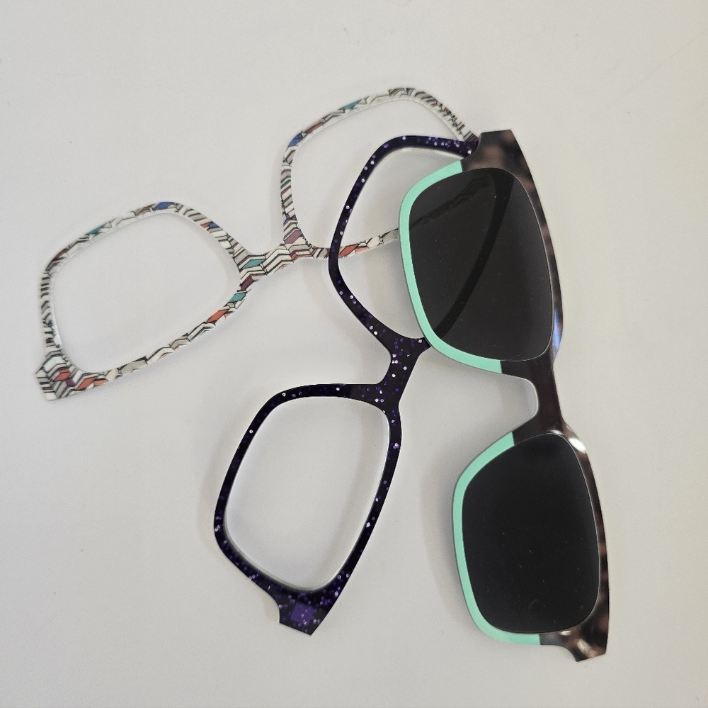 The FINLEY - Pair Eyewear Set of 3 Snap-on